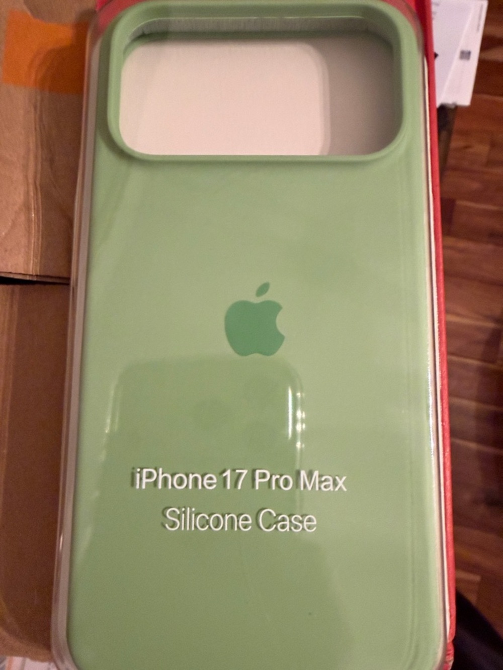 Apple iPhone 17 Pro Max Silicone Case in Mint Green